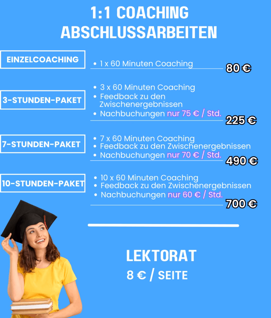 Preise für Coaching, Nachhilfe und Lektorat Preise für Coaching, Nachhilfe und Lektorat